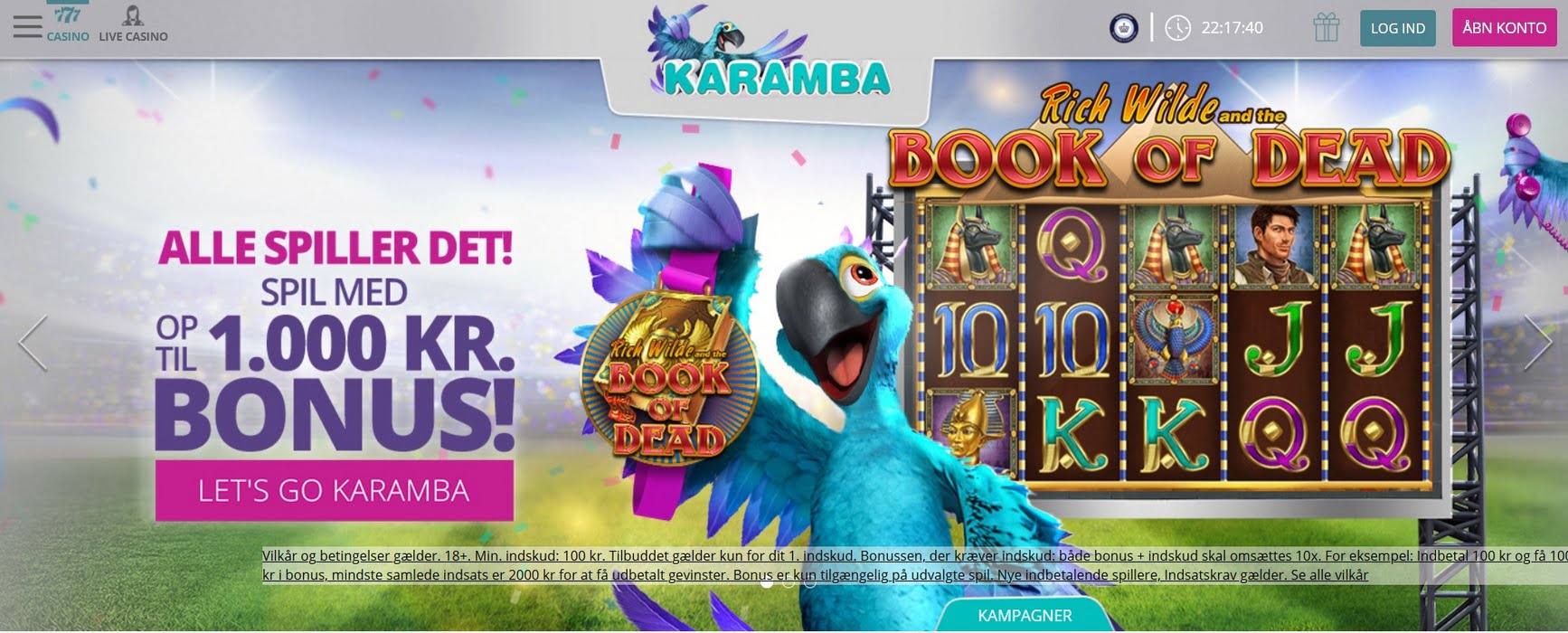 Karamba casino mobile